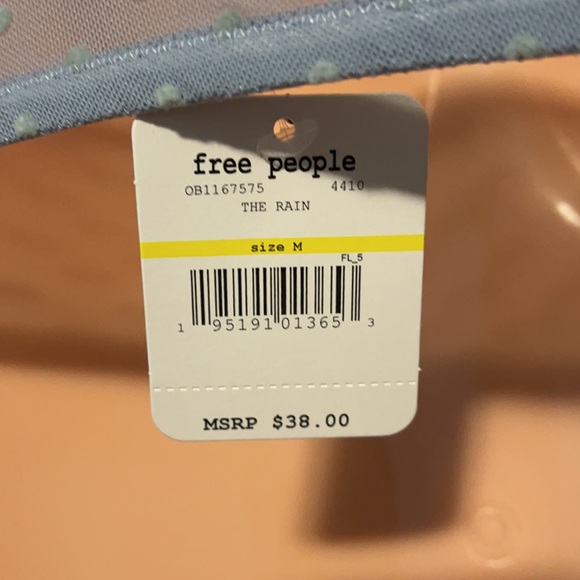 Free people, Sierra Bandeau, “the rain” SZ M, NWT - Picture 5 of 9